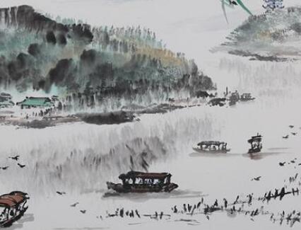 宋词《贺新郎·西湖》：问中流、击楫何人是
